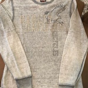 Harley Davidson long sleeve thermal shirt